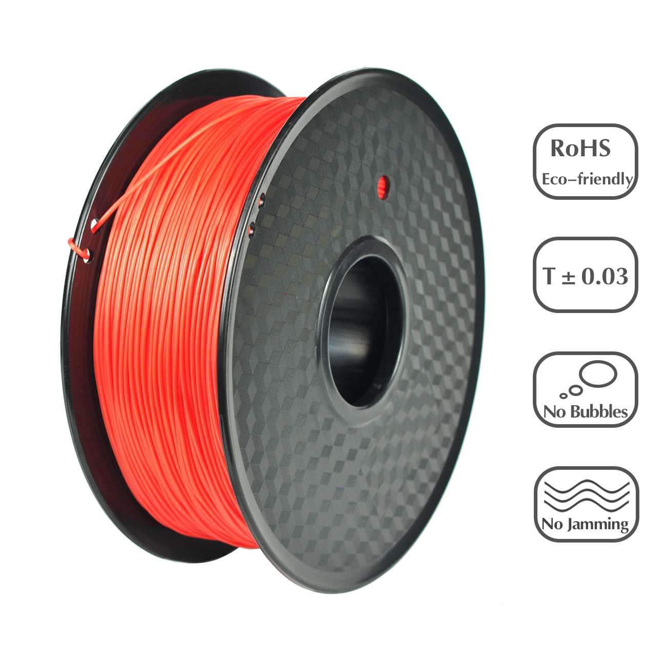 PRILINE 3D Printing Filament TPU Red