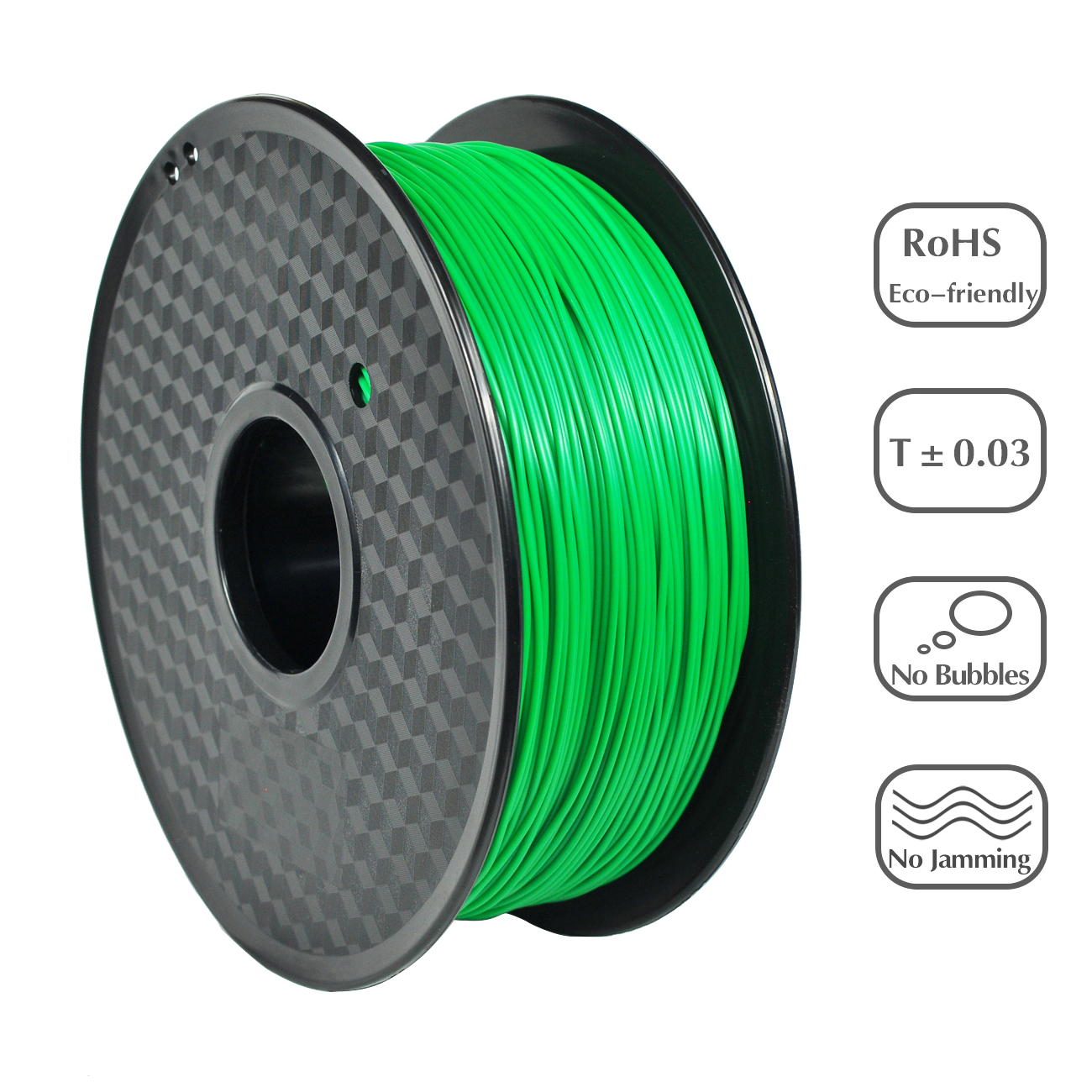 PRILINE 3D Printing Filament PLA Green